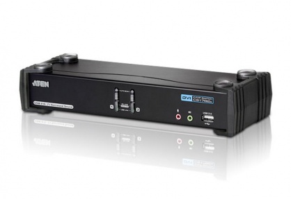 Distribuitor KVMP USB DVI Dual Link 2 porturi, ATEN CS1782A